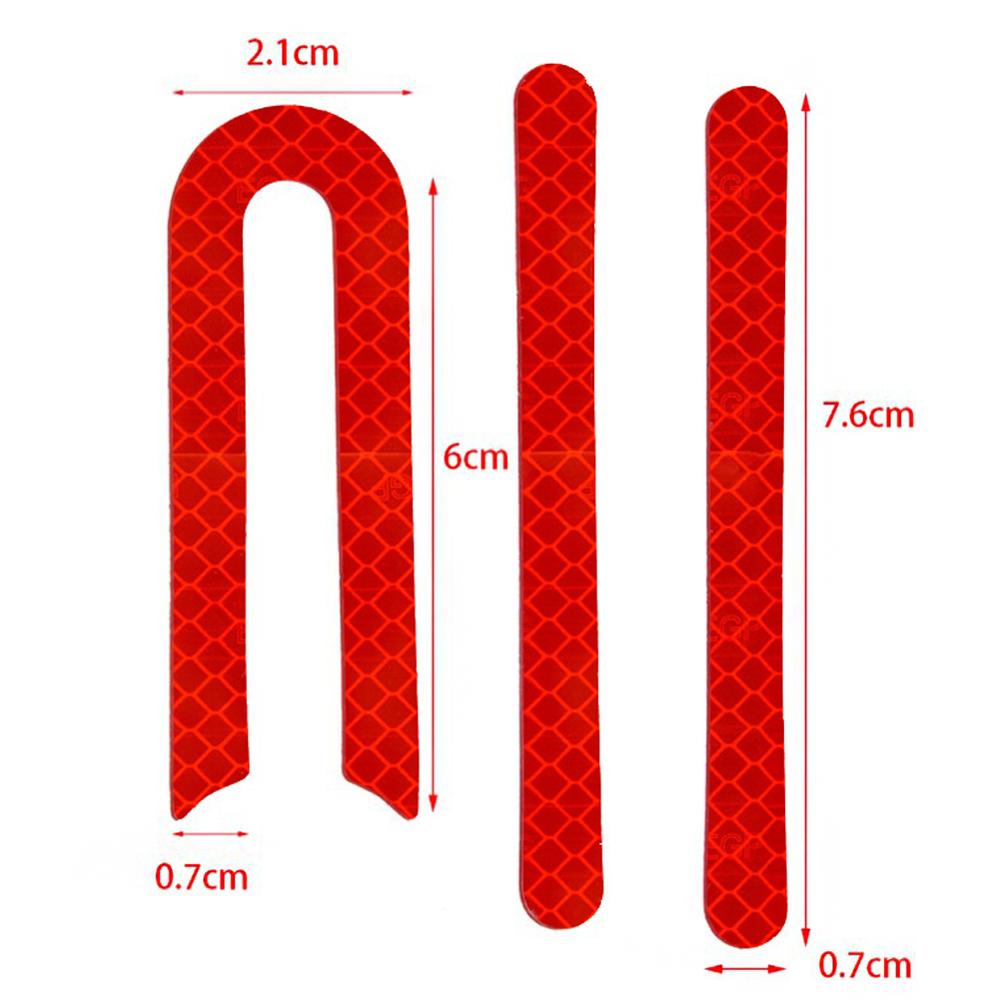Night Electric Scooter Reflective Stickers for Xiaomi Mijia M365/Pro Scooter Safety Stickers Scooter Parts Accessories