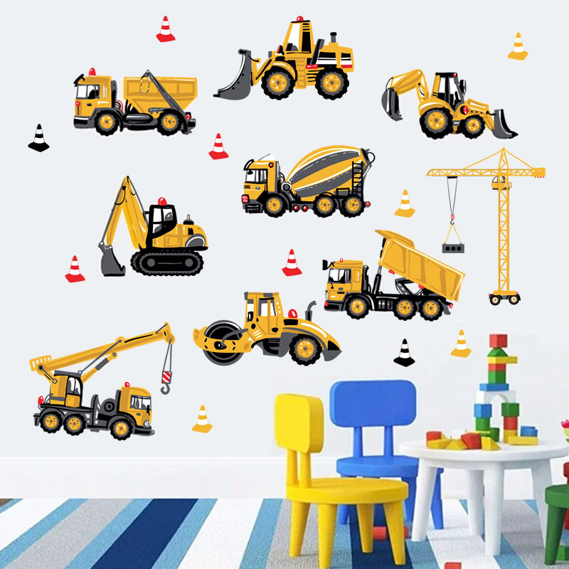 Cool Motor Rider Behang 3D Offroad Auto Muurstickers Slaapkamer Student Geef Nooit Motivatie Woord Art Decals Studie Sticker