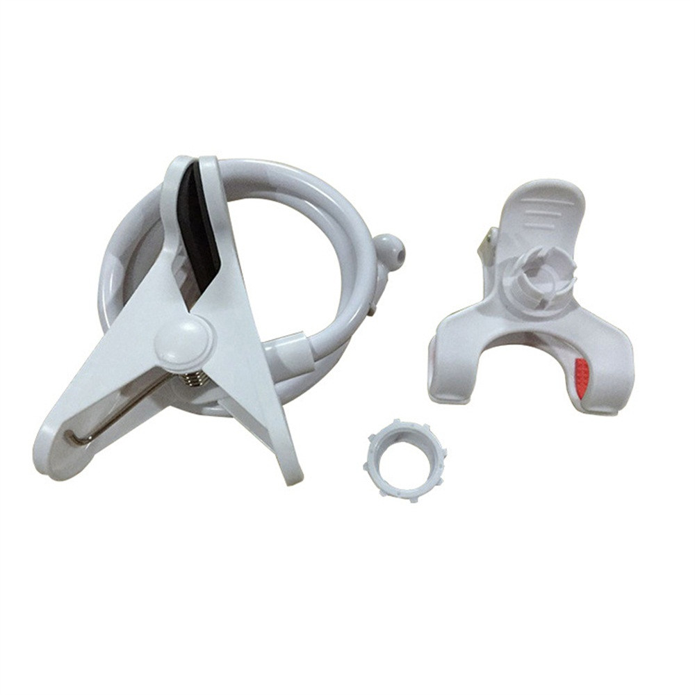 Suporte de telefone universal flexível com clip 360 graus, móvel, para preguiça na cama, fixa na mesa, base