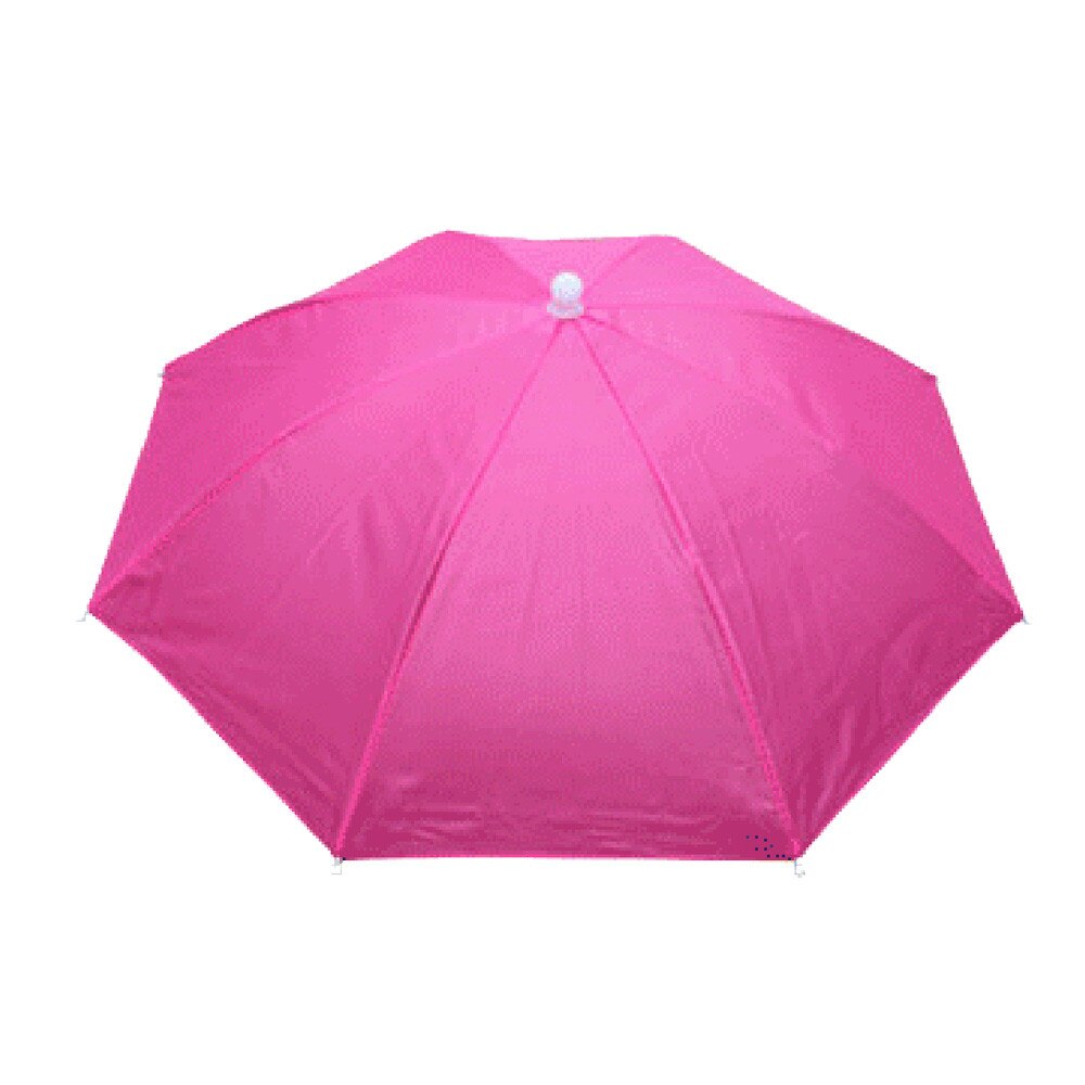Outdoor Foldable Sun Umbrella Hat Golf Fishing Camping Headwear Cap Head Hat Sun protection UV hat umbrella