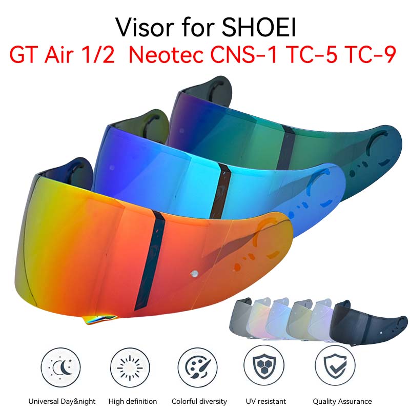 Cascos Para Moto SHOEI GT Air GT Air2 NEOTEC CNS-1 CNS1 TC-5 TC-9 lente de casco de cara completa accesorios de motocicleta Capacete