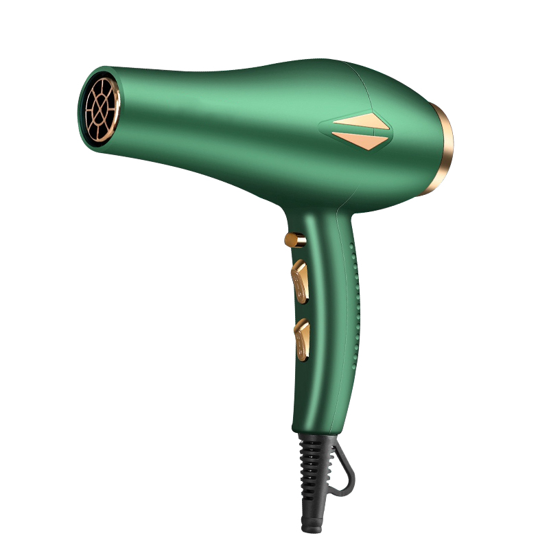 Hair Dryer Strong Power Barber Salon Styling Tools /Cold Air Blow Dryer for Salons and Household Hair Care: Light Green / AU