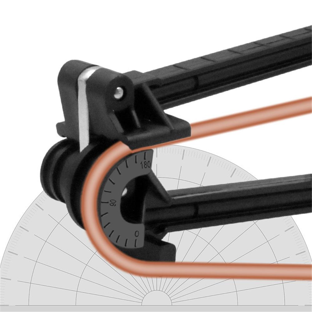 Cintreuse de tubes à quatre fentes combinées Bender-CT-369FHA 180 degrés, outil manuel de coude pour cintreuse de fibres de 5/6/8/10mm