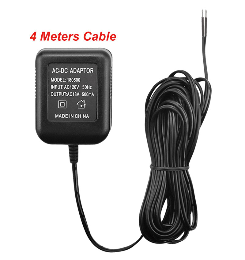 EU Plug 18V Lading AC Transformator Oplader voor EKEN ZXTOP Wifi Draadloze Deurbel Camera Power Adapter IP Video Intercom ring cam