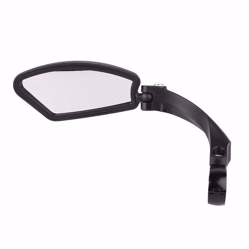 Hafny Fiets Rvs Lens Spiegel Mtb Stuur Side Veiligheid Achteruitkijkspiegel Racefiets Fietsen Flexibele Achteruitkijkspiegel Spiegels: MR-080L