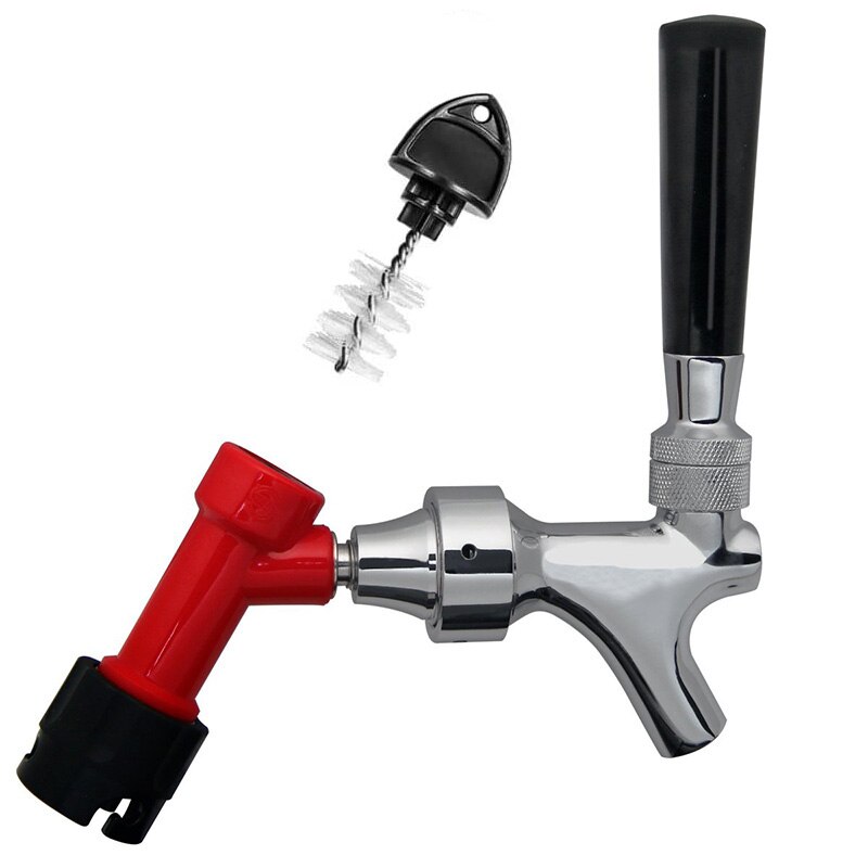Xd-pin lock øl linje montering håndverk øl fat kran kran sett forkrommet kropp med pin lock koble fra homebrew