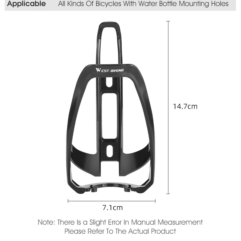 West biking cykel vattenflaskhållare racercykel flaskhållare med cykel reparationsverktyg kapsellåda cykel vattenkokare ramutrustning