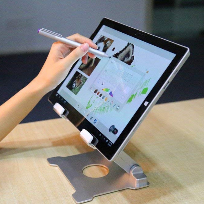 Adjustable 15Inch Aluminum Tablet Stand for Apple iPad Bracket Senior Metal Support for Iphone /Samsung/Laptop Stand Tablet Stan