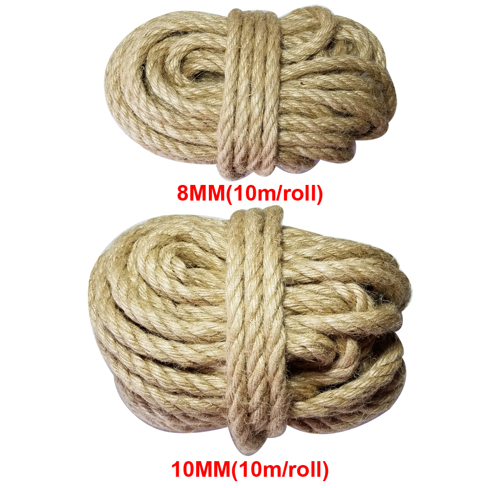 100% Natuurlijke Jute Draad Touw Macrame Cords Voor Decoratie Handgemaakte Diy