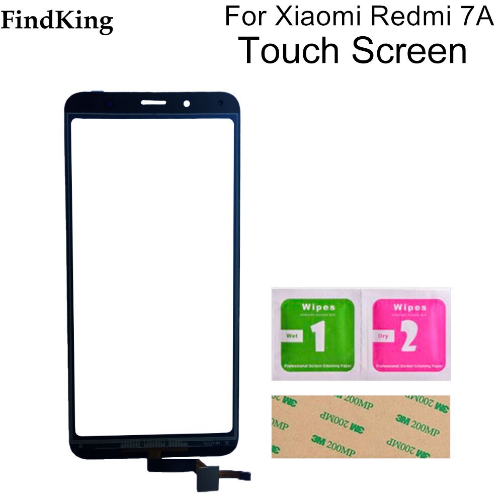 5.45'' Mobile Touch Screen For Xiaomi Redmi 7A Touch Screen Digitizer Panel Front Glass Sensor Replacement Parts Tools Adhesive