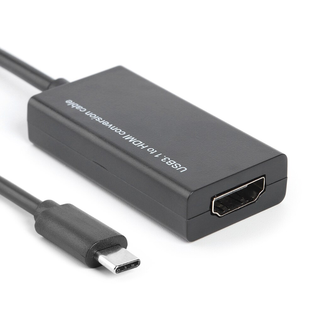 USB 3.1 typu C robić HDMI-kompatybilny adapter żeńnarty konwerter robić MHL telefon z systemem android tablet USB-C robić adaptera konwertera