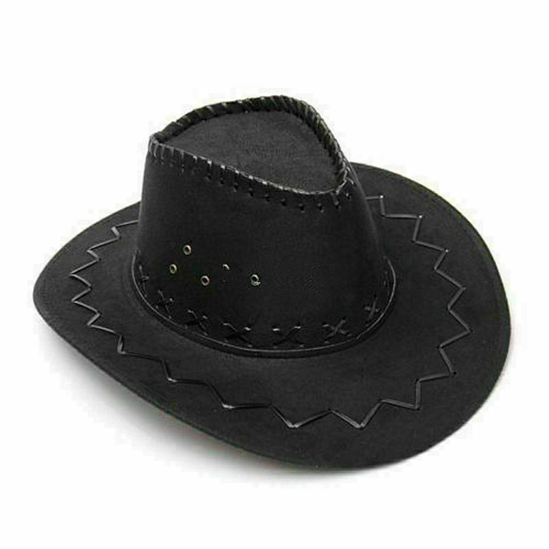 Hatut Western cowboy denim hatut miehille fedora leveäli... – Grandado