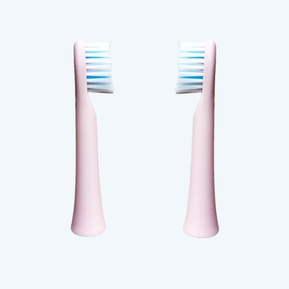 Sonic sähköhammasharja usb ladattava kannettava hammasharja hampaiden puhtaaseen elektroniseen hammasharjaan matkoille ja kotikäyttöön: 2 vaaleanpunainen pää