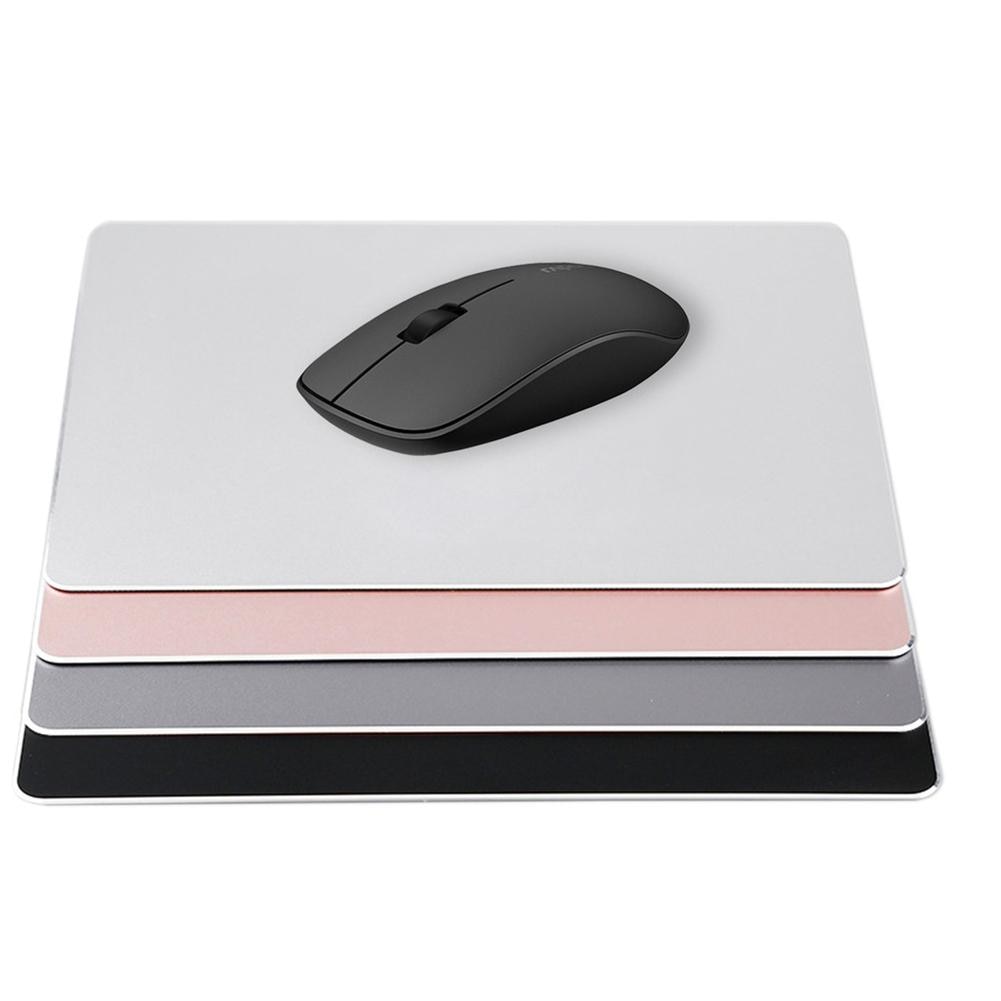 Slim Slank Anti-Slip Muismat Aluminium Computer Gaming Mouse Pads Waterdicht Muizen Mousepad tapis de souris 20*18*0.22 CM