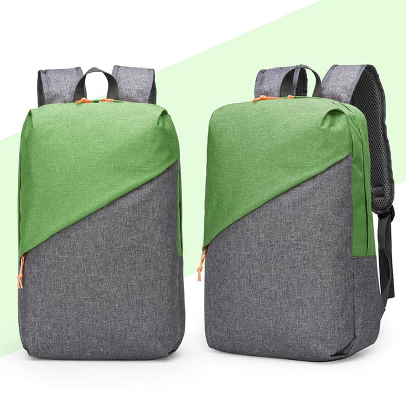 Mochila De para hombres, mochila para ordenador portátil, bolso de hombro de Nylon, mochila para hombres, mochila para adolescentes: Green