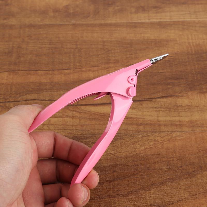 spiker Kunst klipper kutter uv gel falske spiker Tips kant kuttere rustfritt stål u en ord klippere manikyr verktøy tslm 1