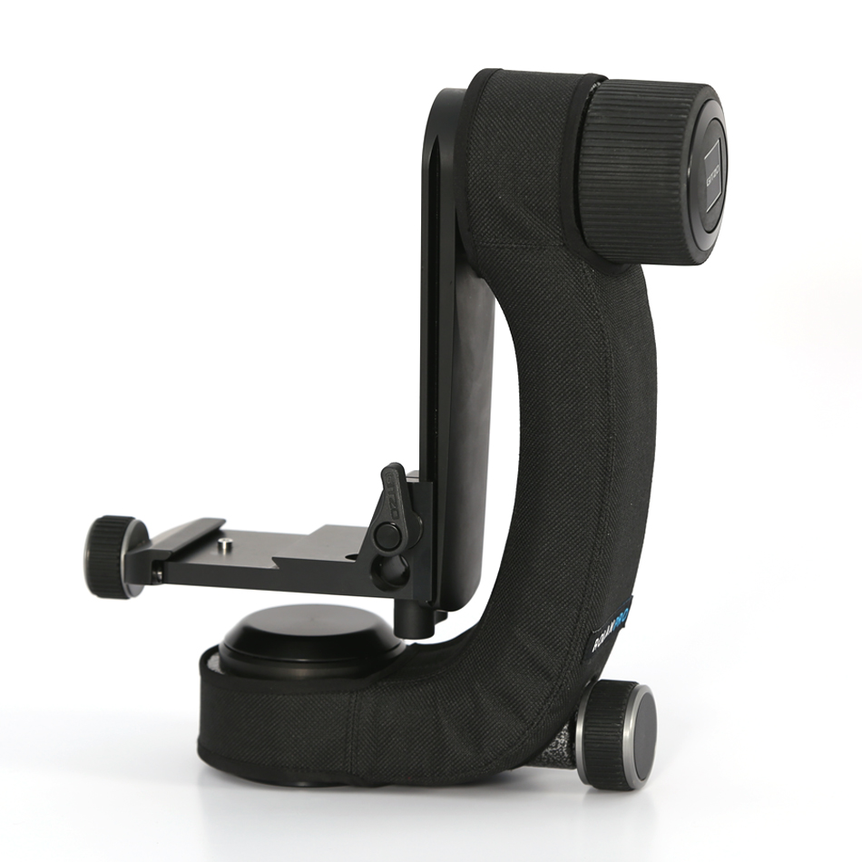 ROLANPRO osobowość głowica statywu z długimi rękawami moro/etui robić Gitzo GHFG1 głowica Gimbal teleobiektyw ptak strzelanie fotografia Obudowa: czarny