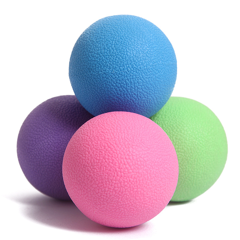 Pelota de ejercicio de Yoga, TPE, Lacrosse, deportes, relajación muscular, fatiga, gimnasio, terapia de masaje, Punto disparador, cuerpo, novedad de