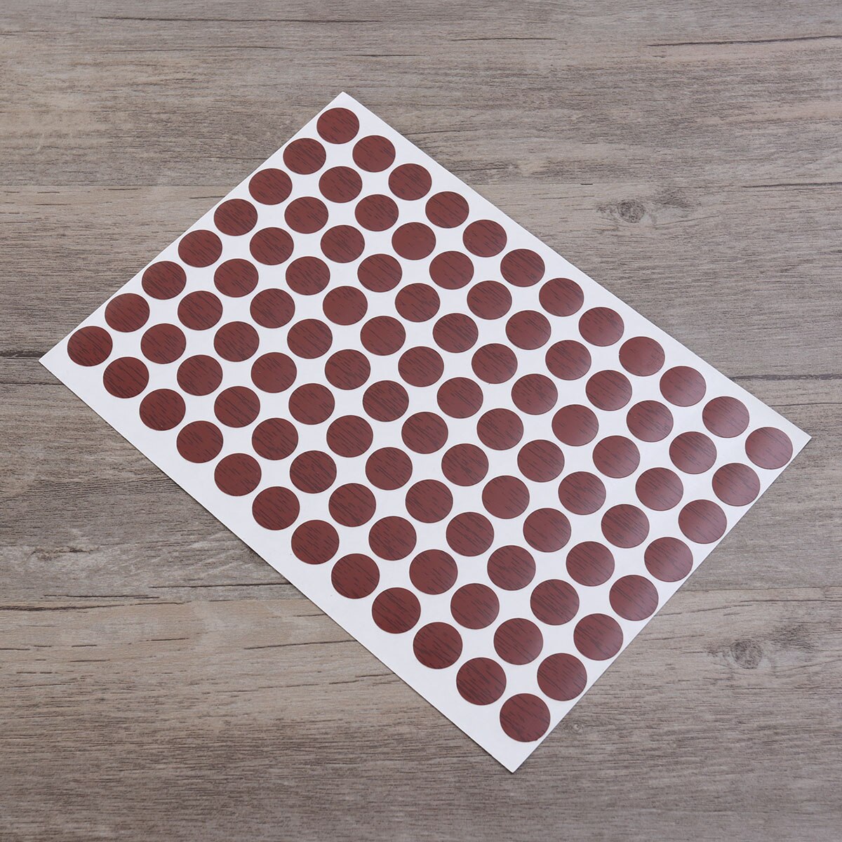 96Pcs/Sheet Waterdichte Schroef Gat Covers Antislip Schroef Gat Caps 15Mm Decoratieve Stickers(01): As Shown 3