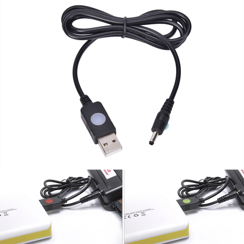 3.5mm USB DC Oplaadkabel Charger Cable voor Zaklamp Hoofd lamp