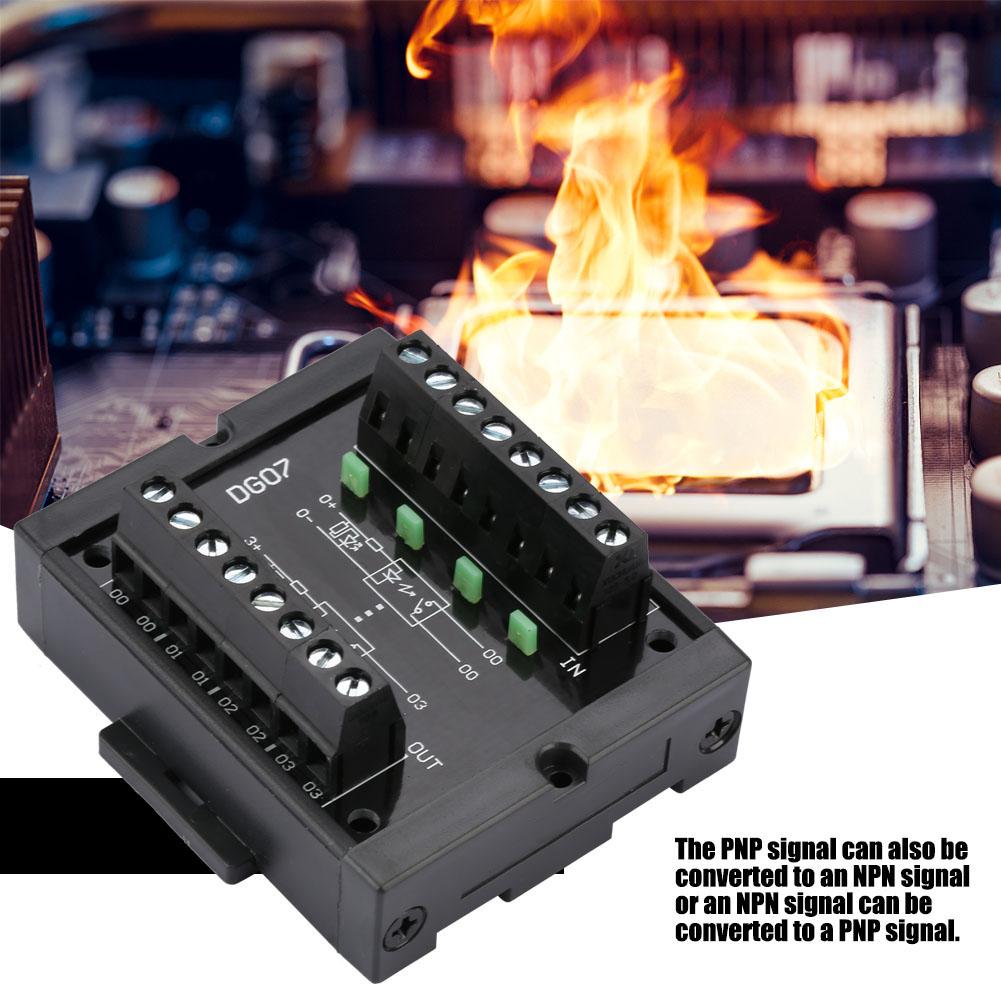 4-Kanaals Niveau Conversie Npn Om Pnp Signaal Conversie Niveau Converter Wide Voltage 10-28V