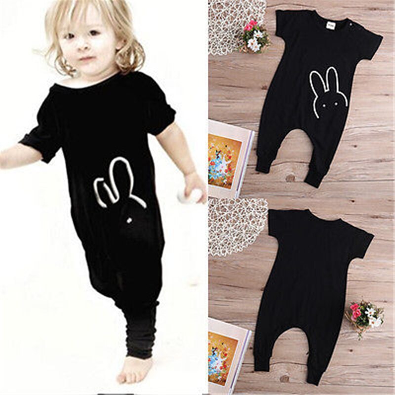 CANIS Neue Neugeborenen strampler s baby-Body branded baby kleidung overall kurzarm Baby jungen Kleidung