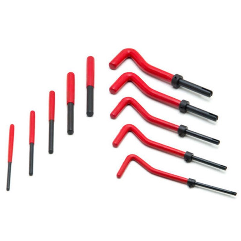 131PC THREAD/RETHREAD REPAIR KIT/SET M5 M6 M8 M10 M12 METRIC thread repair kit