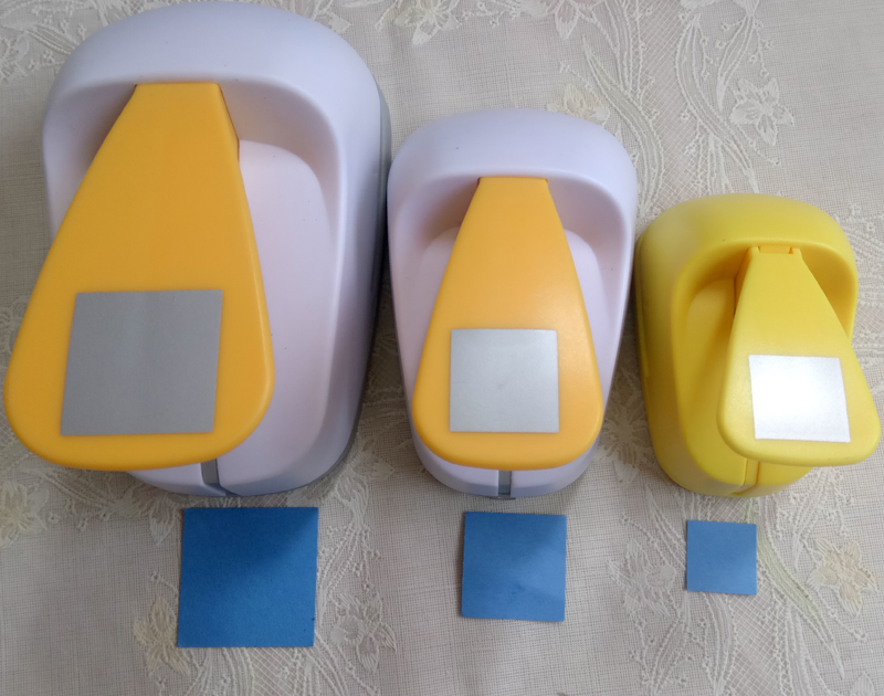 18mm-53mm Square Shaped craft punch Scrapbooking School DIY Paper Cutter EVA foam Geometry Hole Punches