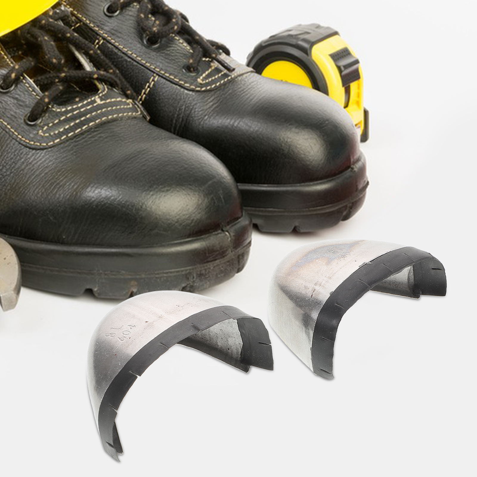 Zehen kappe Stahl abdeckungen für Herren schuhe Branchen chutz Sicherheits schutz Schutzs chuhe