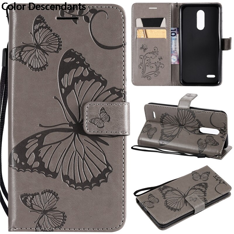 Para LG K11 caso LG K11 caso cubierta de lujo cartera funda trasera de cuero PU caja del teléfono para LG K11 K 11 LGK11 caso protector con tapa