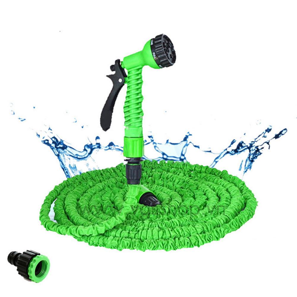 15-30M Expandable Garden Magic Hose Telescopic Water Pipe Irrigation Watering Spray Car Wash Pressure Guns Cleaning Tools