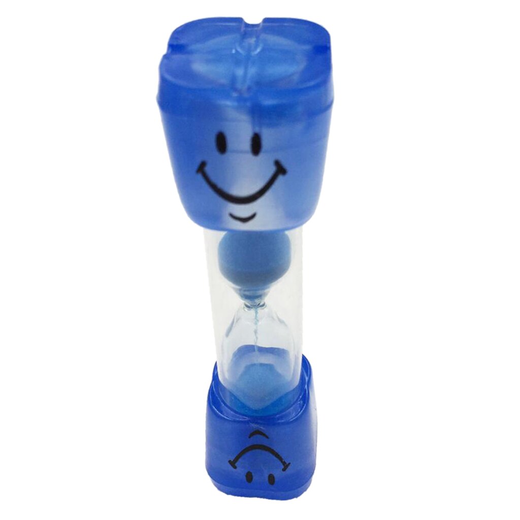 3 Min Plastic Sand Timer Cooking Clock Decorative Hourglass Sandglass Blue