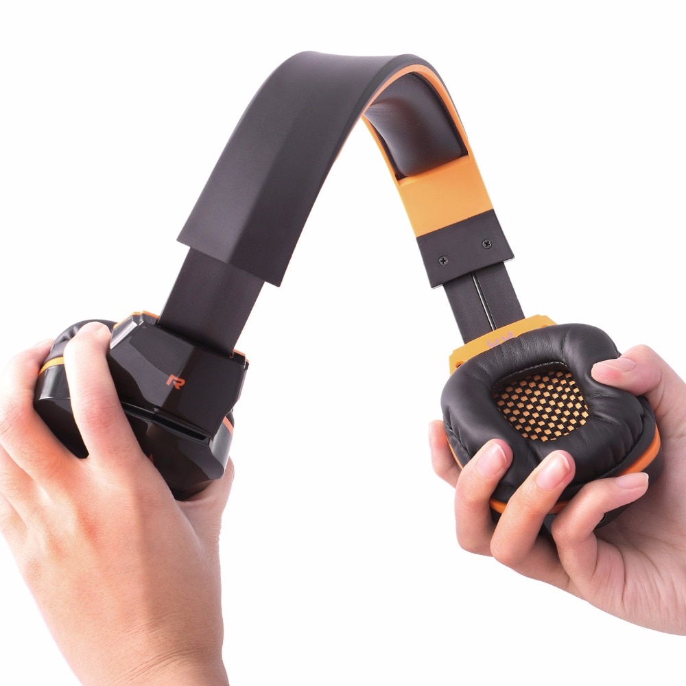 KOTION EACH B3505-auriculares, inalámbricos por Bluetooth para videojuegos, auriculares estéreo de 4,1 con Control de volumen y micrófono, auriculares de música HiFi para jugadores