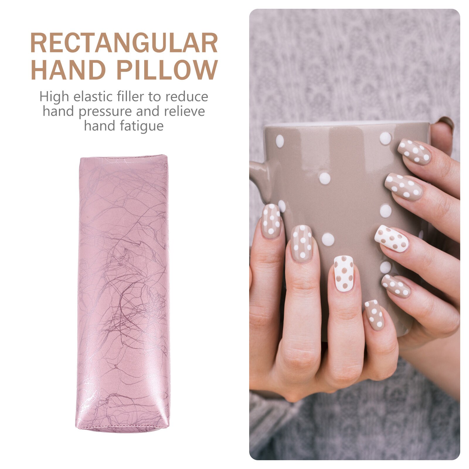 Almohada de descanso para decoración de uñas, soporte para manos, herramienta especial de manicura