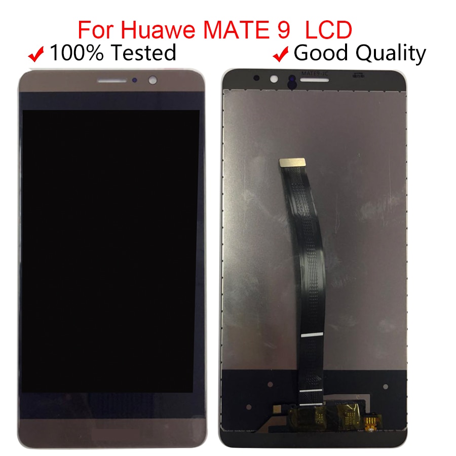 Pantalla LCD Original para Huawei Mate 9, con marco de montaje de digitalizador con pantalla táctil de repuesto para Huawei Mate 9 lcd