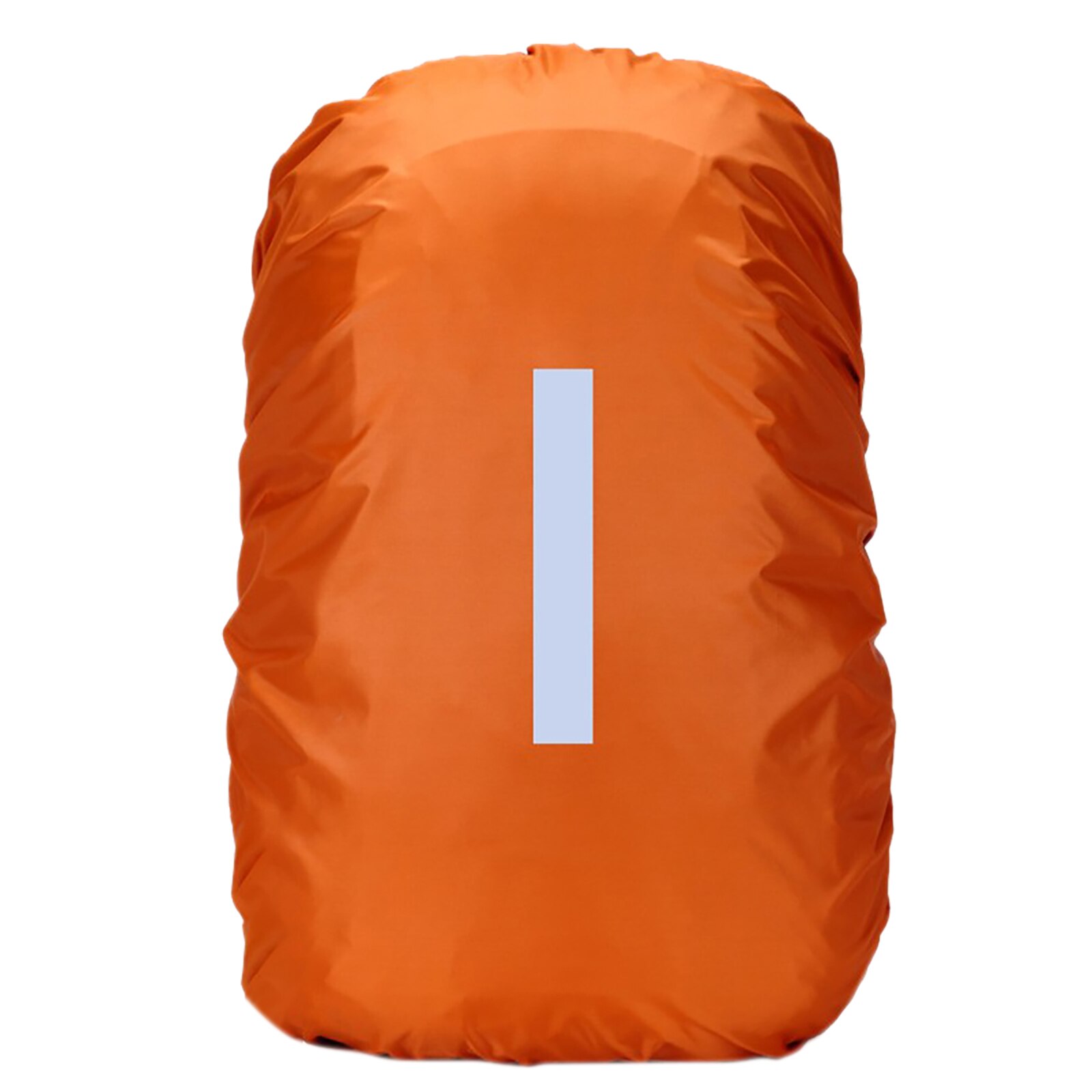 Mochila reflectante impermeable, cubierta de lluvia para deportes al aire libre, ciclismo nocturno, funda ligera de seguridad, bolsa, equipo de Camping y senderismo: Orange 35L