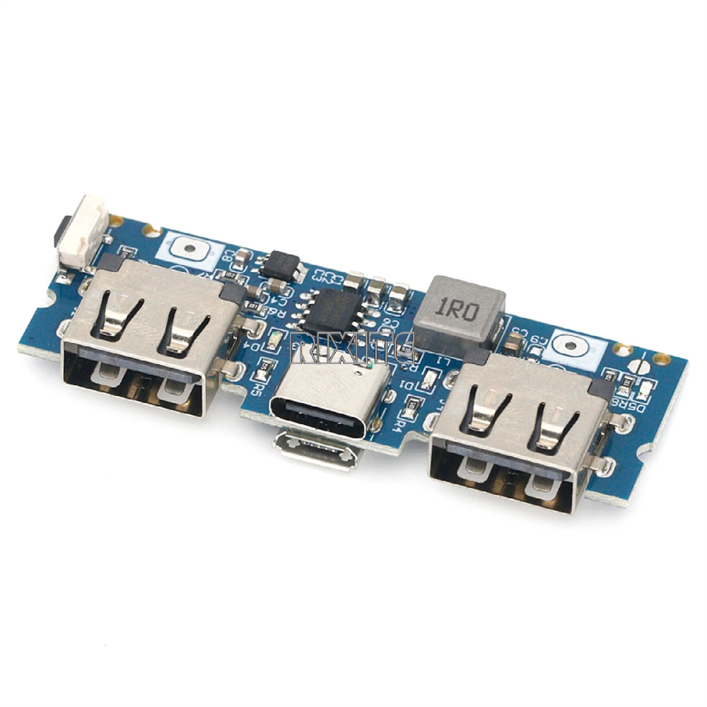 Scheda caricabatterie boost da 5 V a 4,2 V (USB tipo C