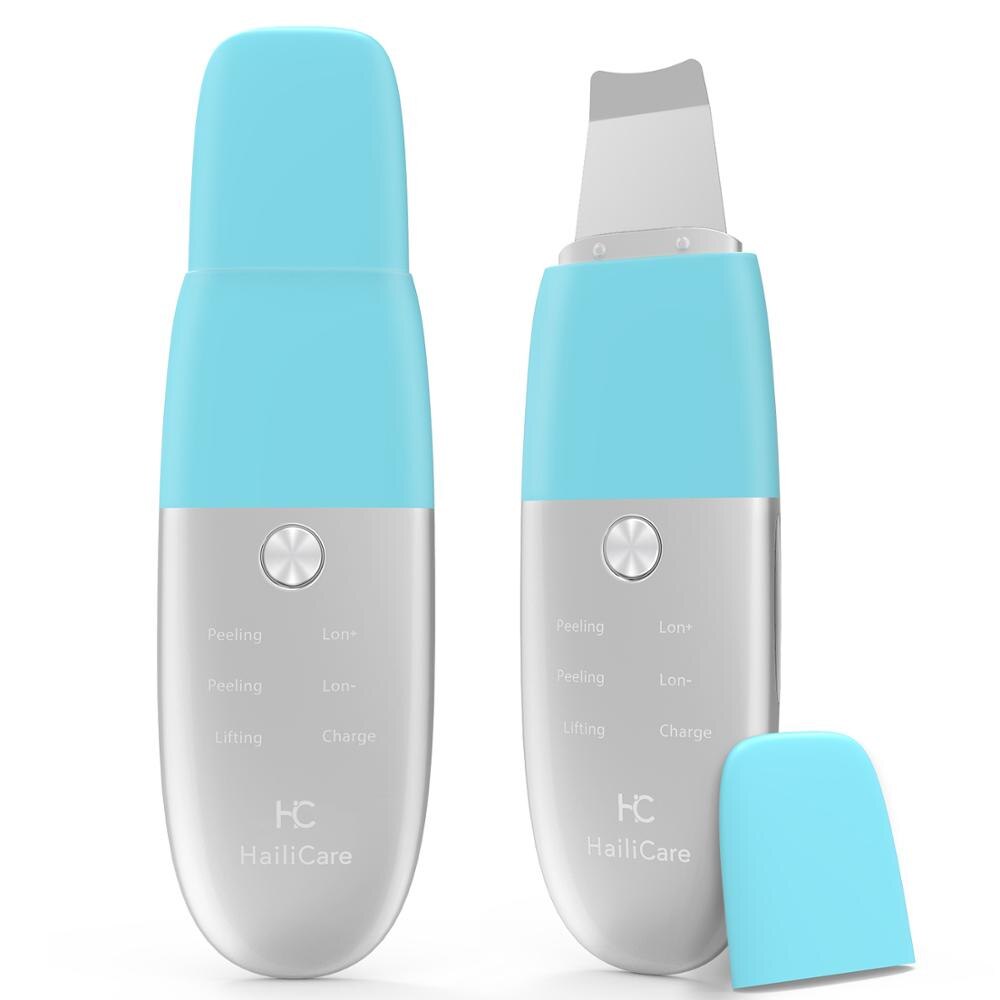 HailiCare Ultrasonic Skin Scrubber Deep Cleaning Machine Remove Dirt Blackhead Reduce Wrinkles and spots Beauty Instrument: Default Title