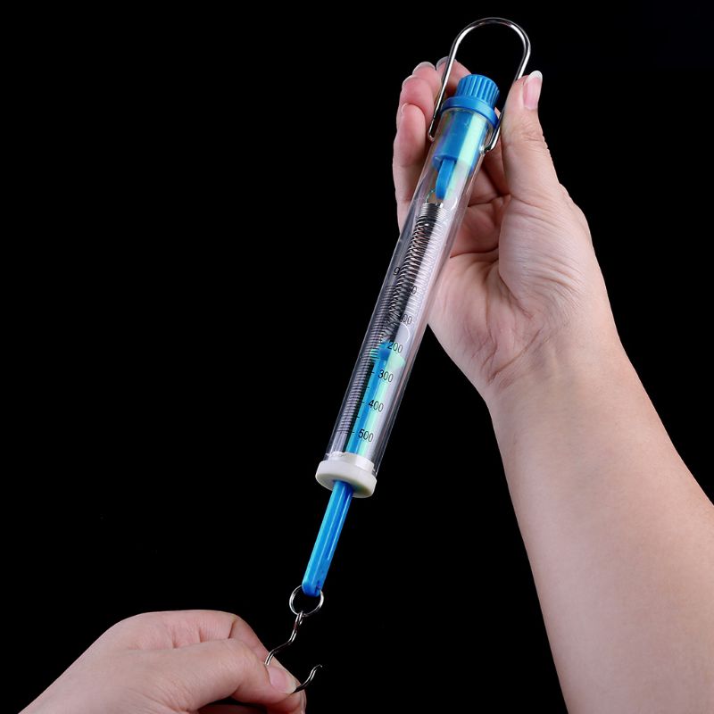 500g/5N Newton Gram dynamomètre à ressort Balance tubulaire Newton Gram dynamomètre