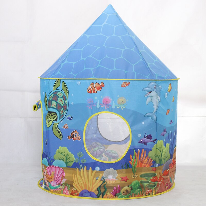 Children's Tent Underwater World Tipi Infantil Tent Play Game House for Children Indoor Tent for Kids Play House