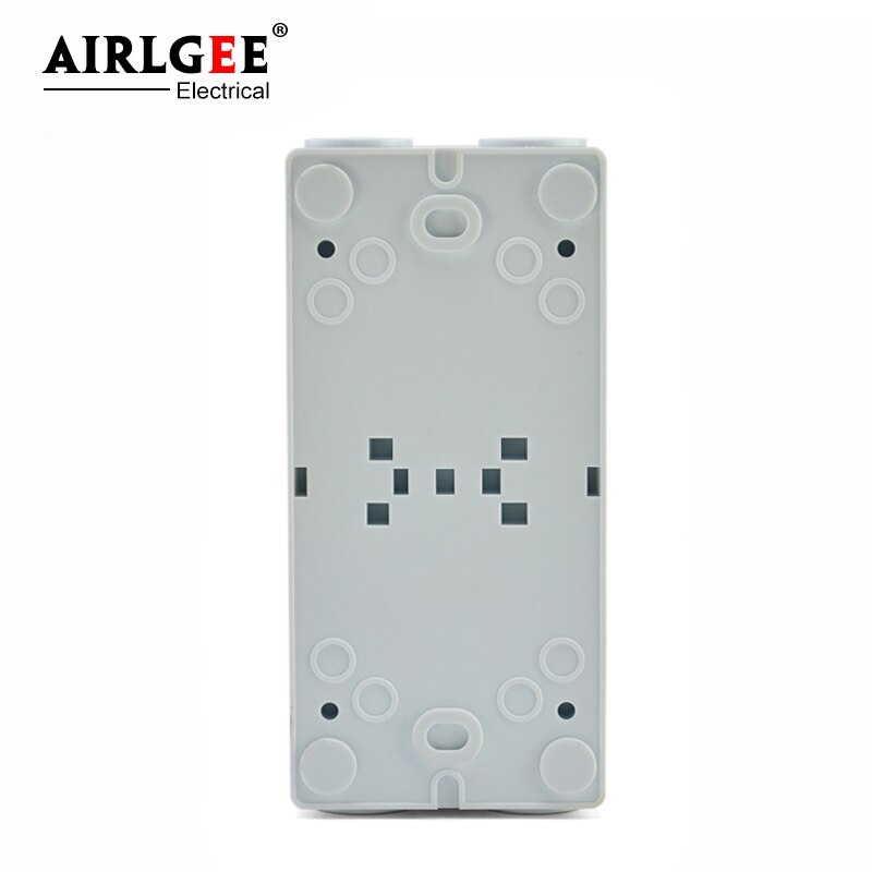 3-way household air switch box IP65 waterproof PC / ABS plastic three-phase with low voltage box