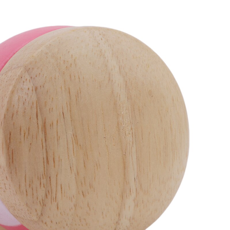 Del Fumetto Del bambino di Legno Educativo Blocco bicchiere Bambola Roly-Poly Giocattolo mobile per I Neonati Scherza Il Regalo Impilabile Giochi