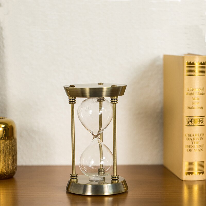 Self-installed sand homemade hourglass empty bottle timer birthday wedding decoration home Glass Hourglass