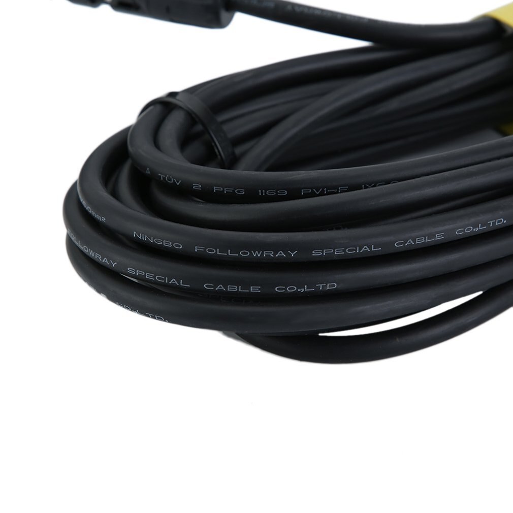 Connection Cable 4mm2 1m - 10m Solar Cable PV Cable MC4 Plug Mounted Solar Panel MC4 Photovoltaic Extension Line