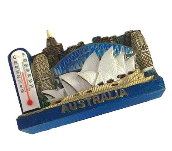 Handmade Painted Sydney Opera House, Australia Koala 3D Fridge Magnets Tourism Souvenirs Refrigerator Magnetic Stickers: 001