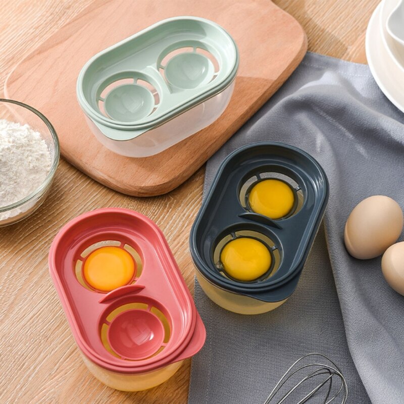 Plastic Egg Separator White Yolk Sifting Home Kitchen Chef Dining Cooking Gadget Kitchen Egg White Separator Tool