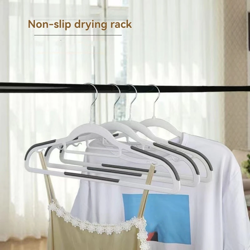 Plastic kleerhanger antislip volwassen thuisgebruik kledingkasthanger voor slaapkamer balkon drogen kledingrek