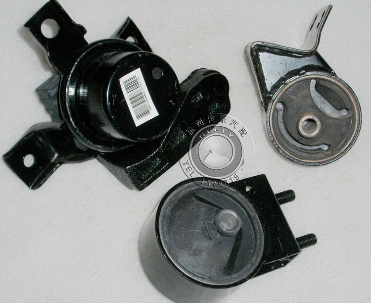 Goma de pie de motor para Geely CK, soporte de montaje de caja de cambios, cojín de suspensión