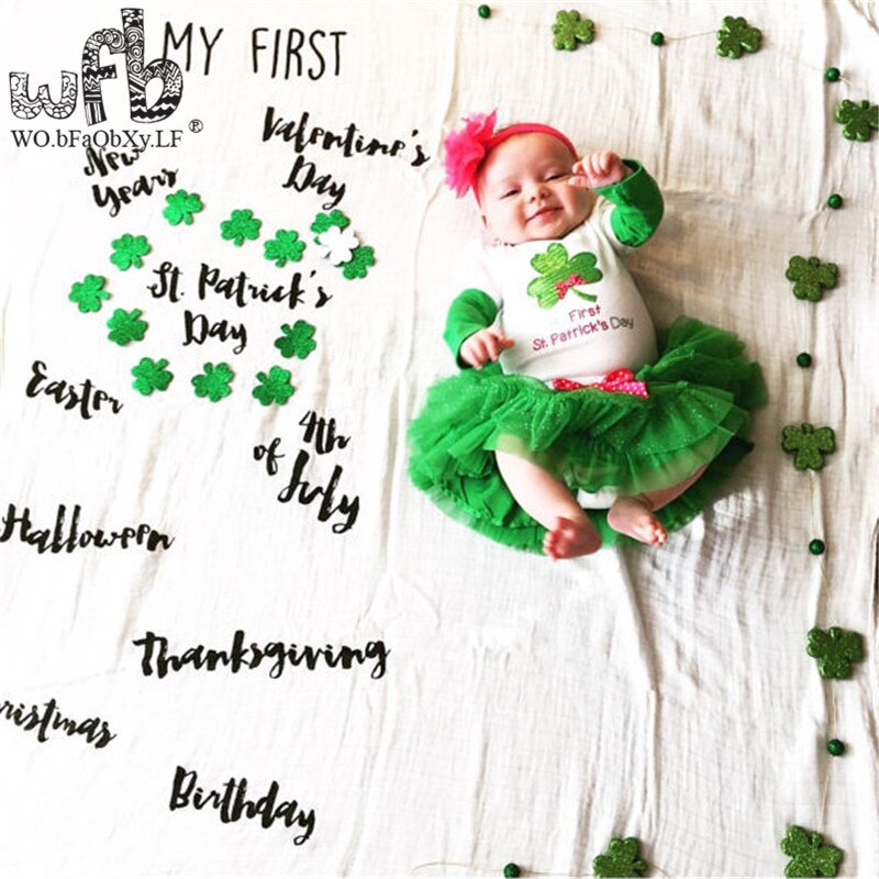 Retail Deken voor Kinderen fotografie baby meisjes jongens MIJN EERSTE