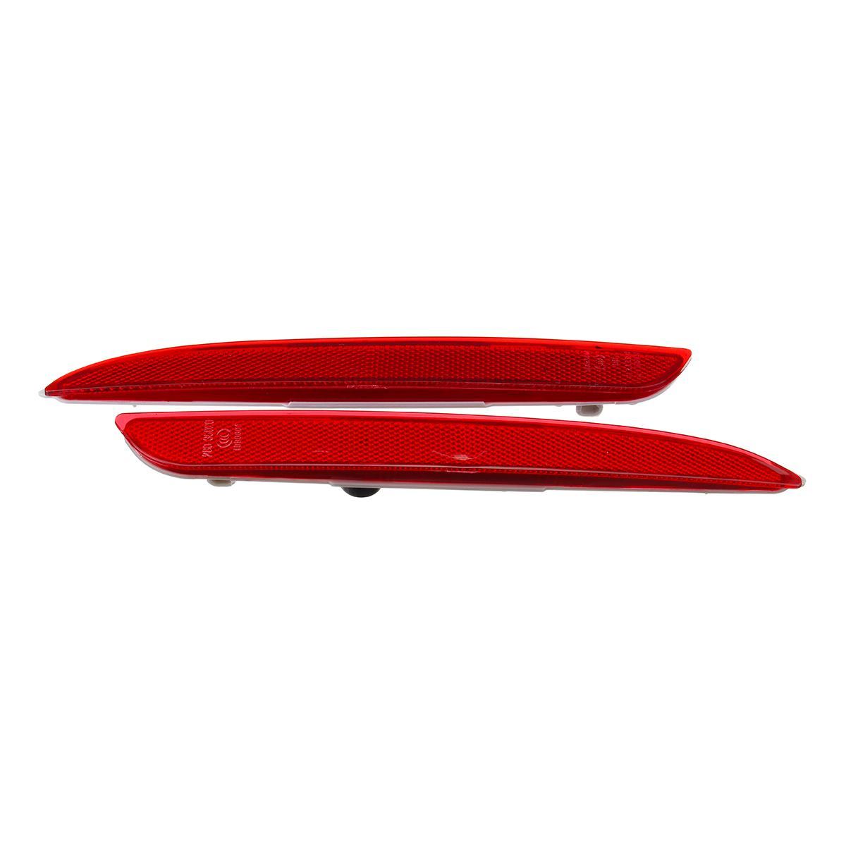Voiture arrière pare-chocs réflecteur bande réfléchissante couverture avertissement antibrouillard lampe pour Mazda 3 BL RHD
